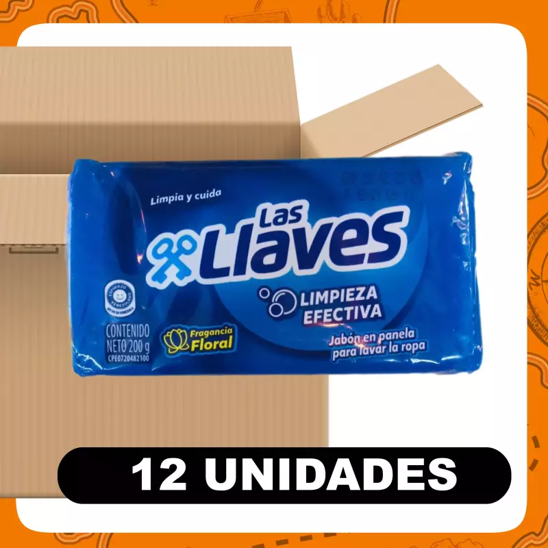 Docena Las Llaves Panela Floral 200g