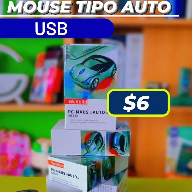 Mouse tipo carrito