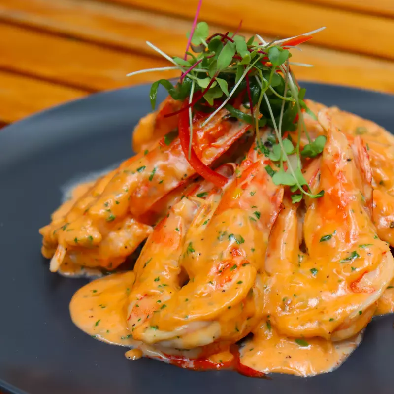 Langostinos al Whisky