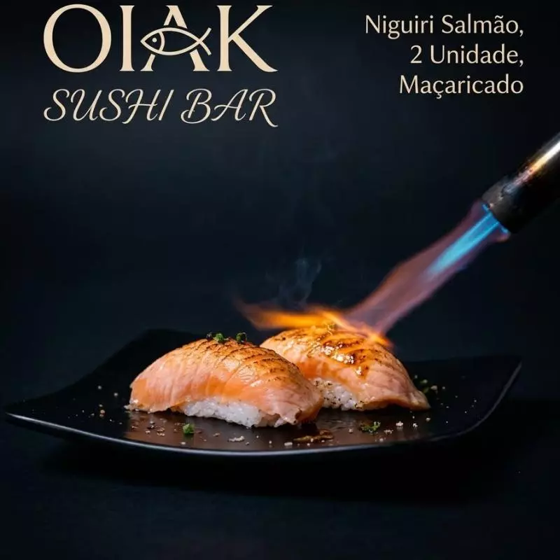 Niguiri Salmão Maçaricado 2 Unidades