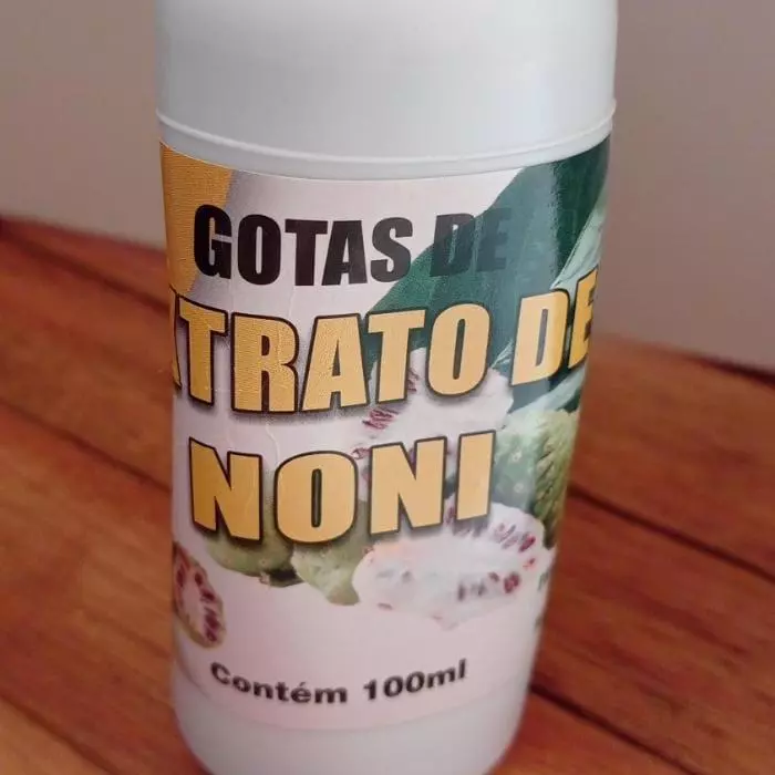 GOTAS DE EXTRATO DE NONI
