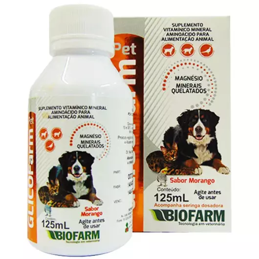 Glicofarm Pet Suplemento Vita. 125ml