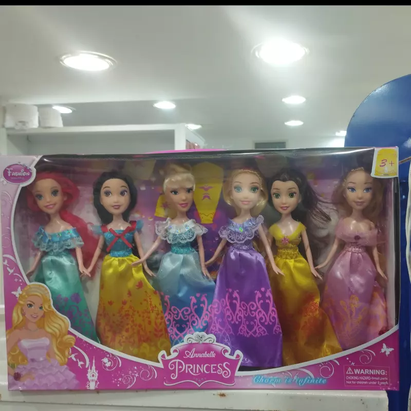 Annabelle Princess 6 Muñecas Disney