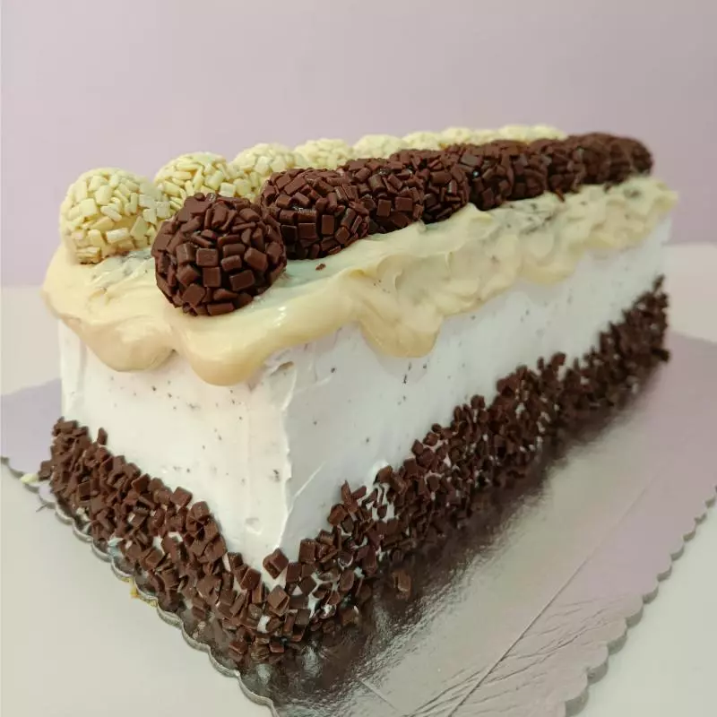 Torta Ouro Branco (Fatia)