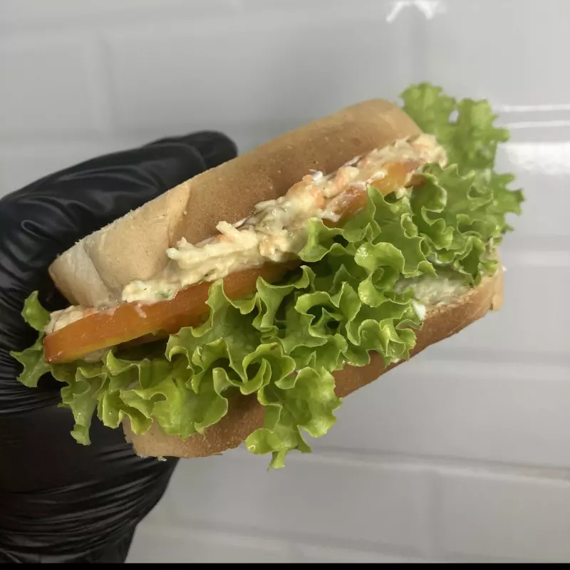 Lanche Natural de Salpicão de Frango