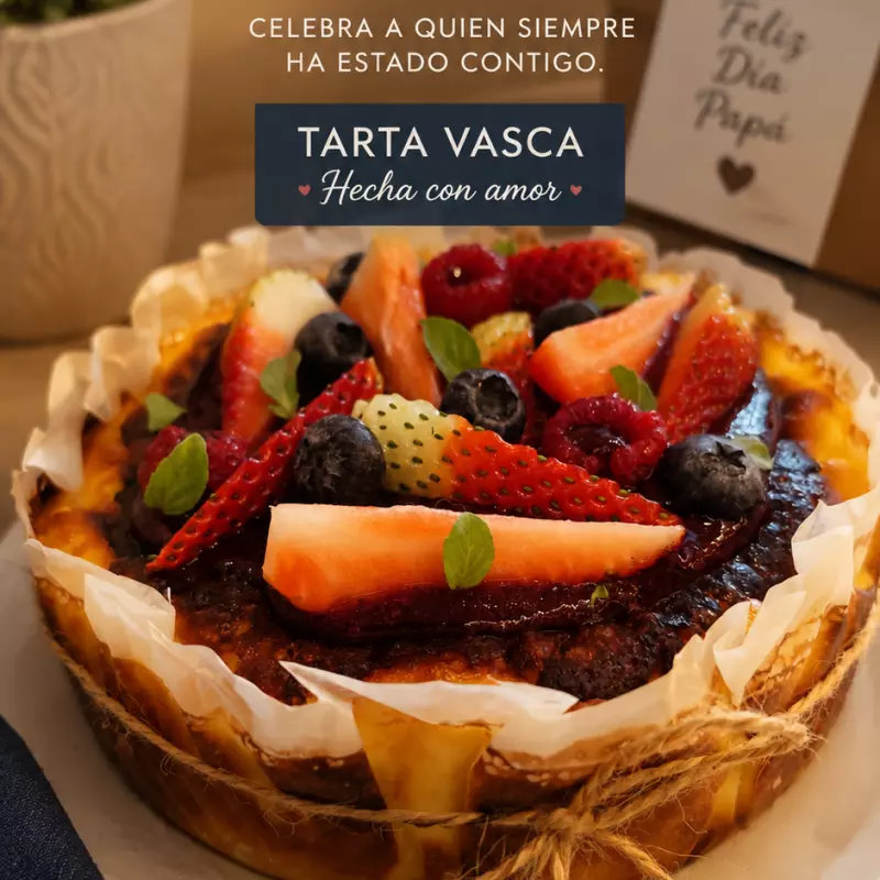 TARTA VASCA MEDIANA