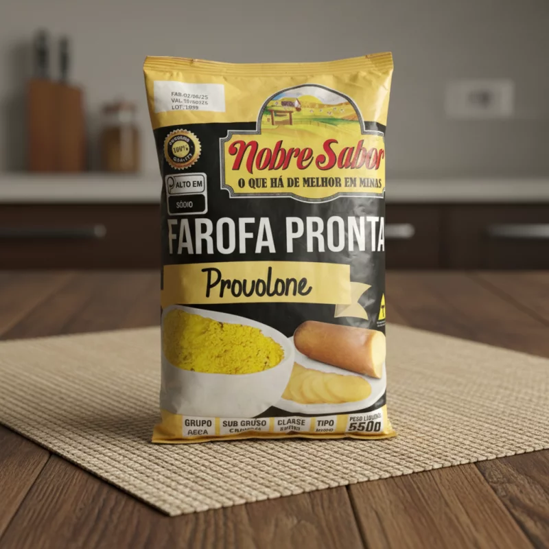 Farofa Provolone Nobre Sabor