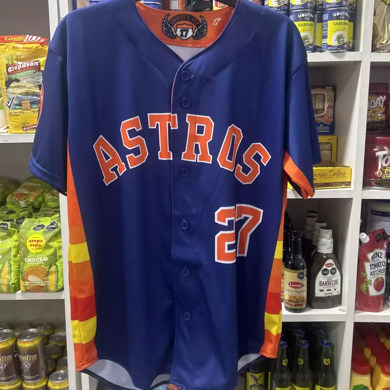 Camisa Astros azul