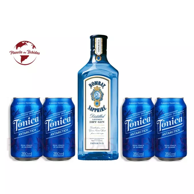 Combo Gin + Tônica (4 Unidades)