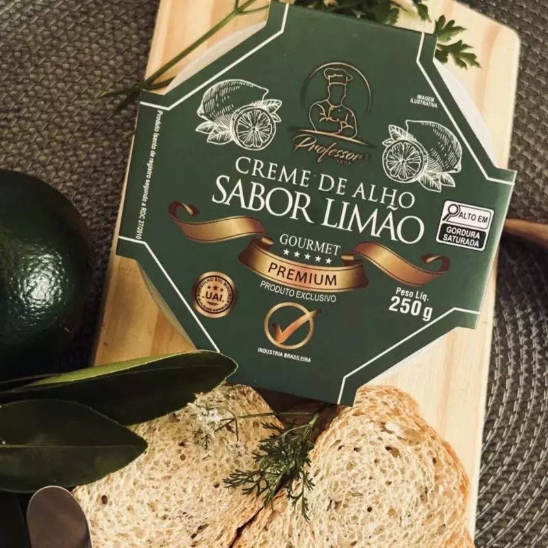 PATÊ CREME DE ALHO COM LIMÃO