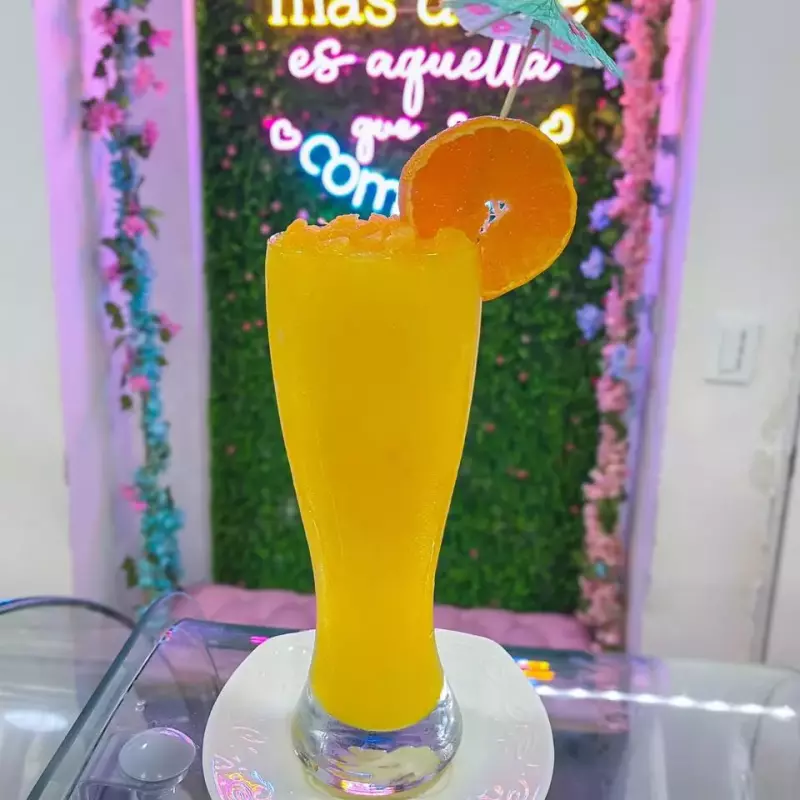 Granizado de mandarina