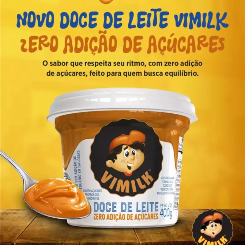 DOCE DE LEITE DIET VIMILK  400 gr