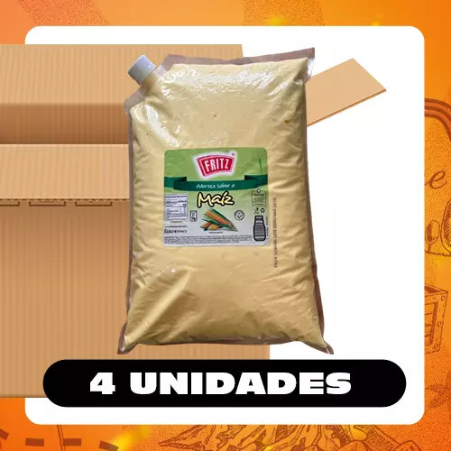 Bulto Fritz Salsa Maíz 3kg