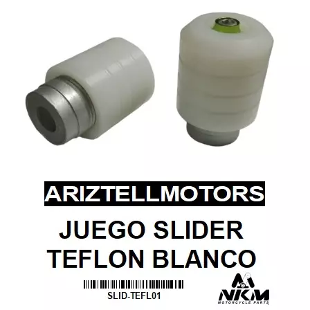 JUEGO SLIDER TEFLON BLANCO