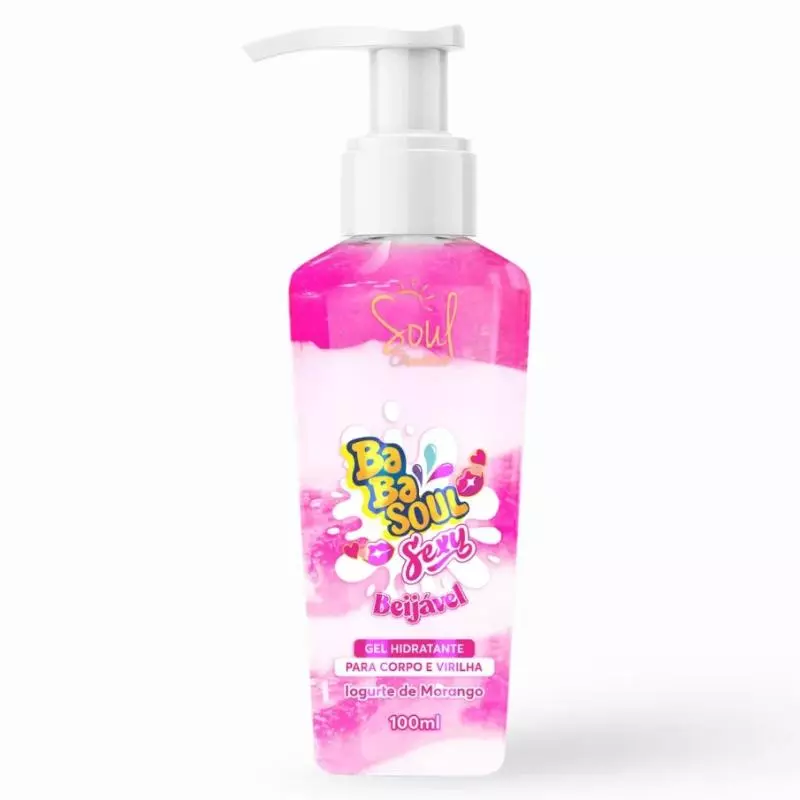 Gel Sexy Babasoul Morango 100ml