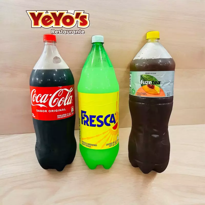 Gaseosa 2.5 litros