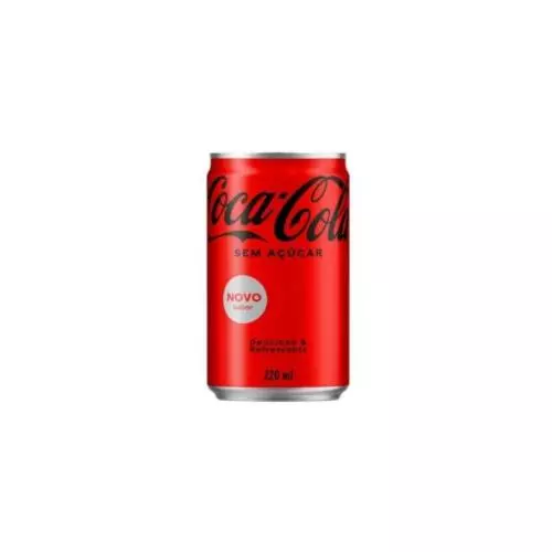 Coca Cola Mini Lata S/Açucar 220ml