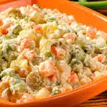 Legumes com maionese