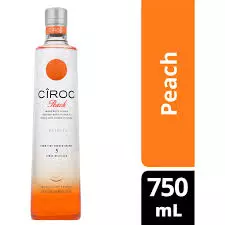 VODKA CIROC PEACH 750 ML