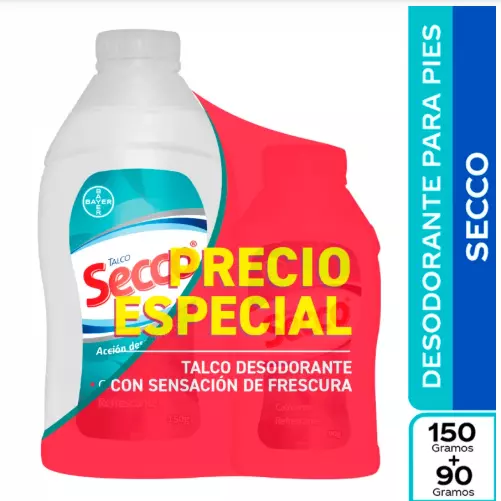 TALCO SECCO 150 GR+90GR