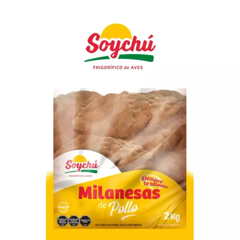 Milanesa De Pollo Soychu (2Kg)