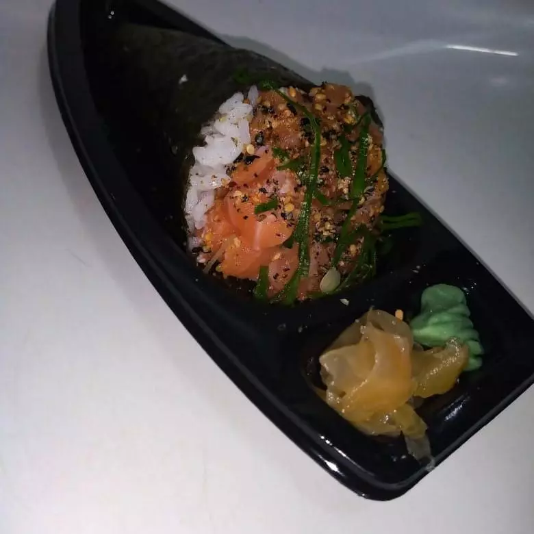 Temaki de Salmão