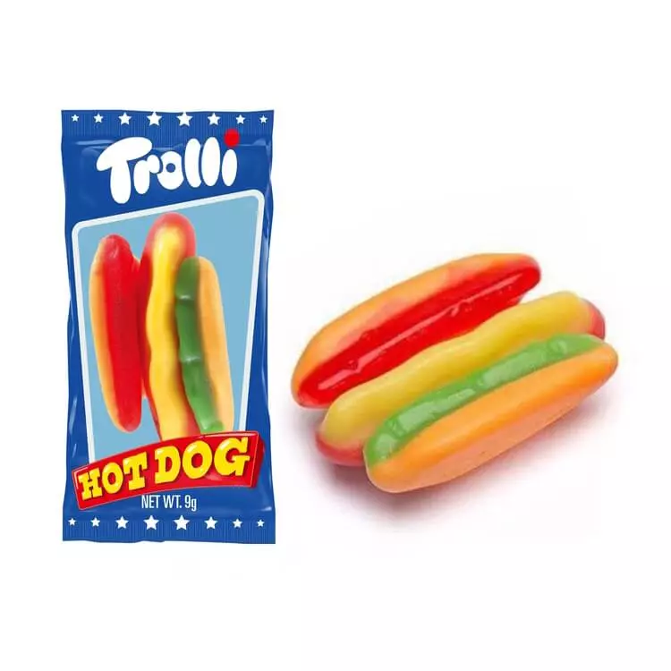 Trolli hot dog