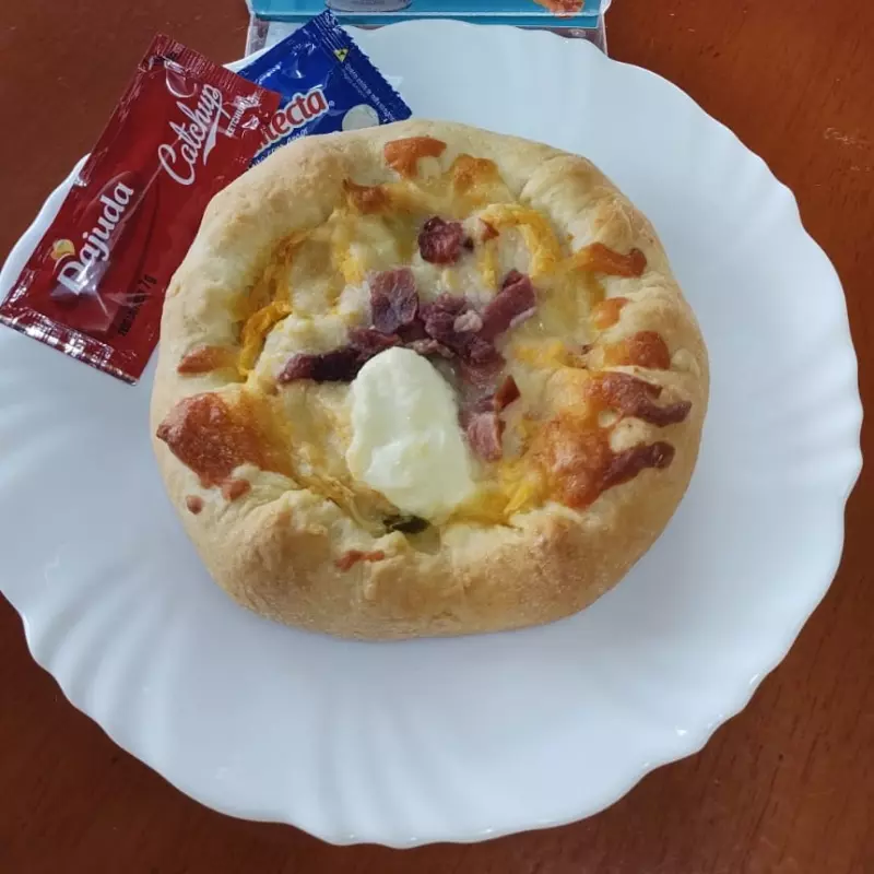 mini pizza - queijos