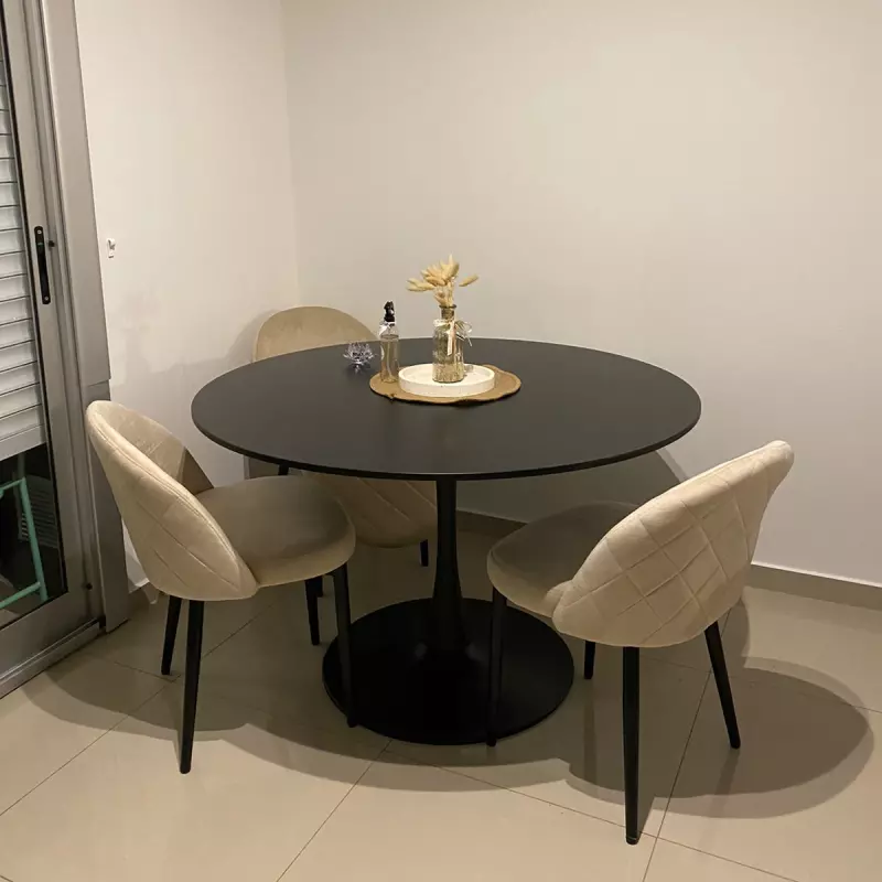 Mesa Tulip 120cm Negro