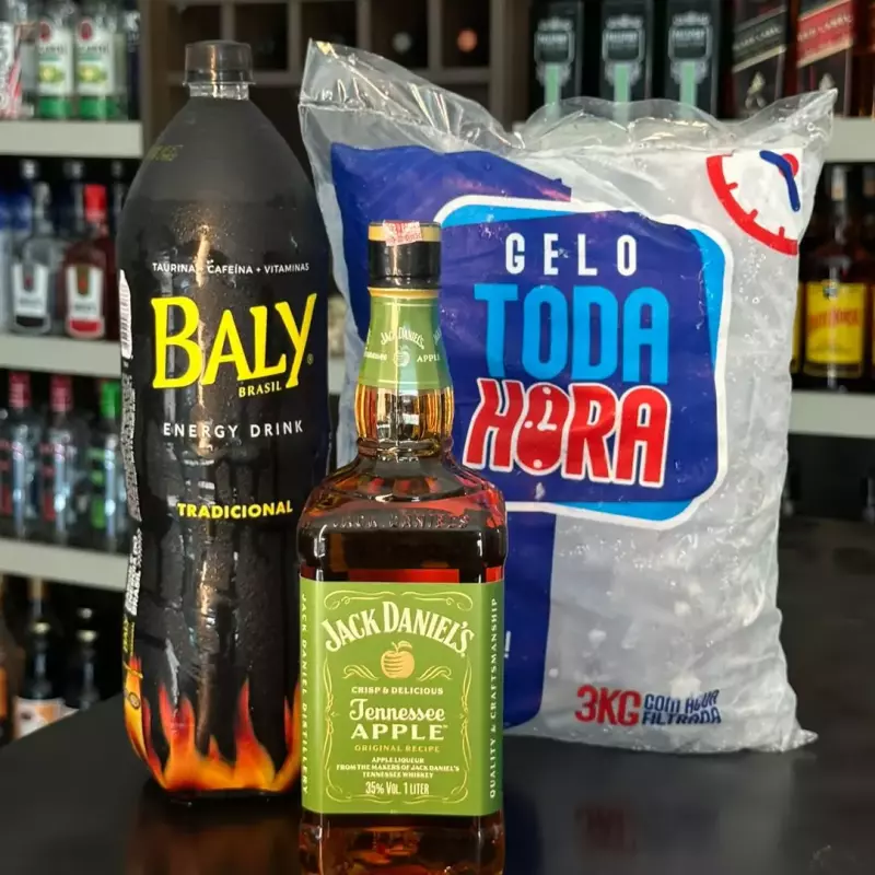 Kit Jack Daniel's - Maçã verde