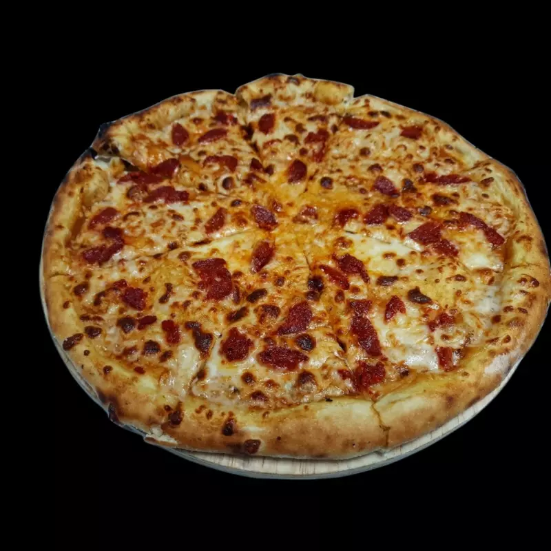 Pizza grande Choriqueso
