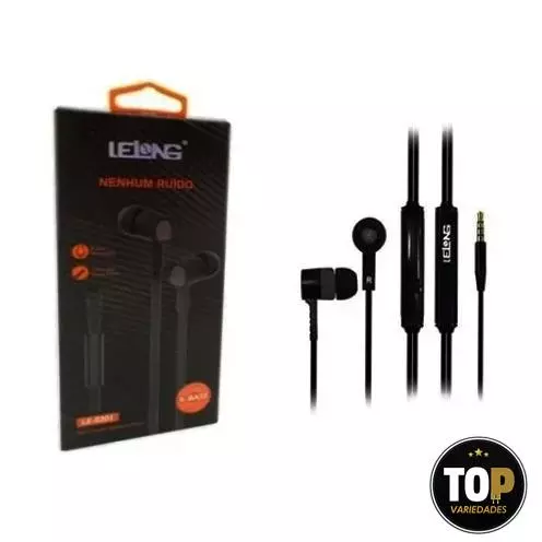 Fone Com Microfone P2 3.5mm - Lelong Le-0201