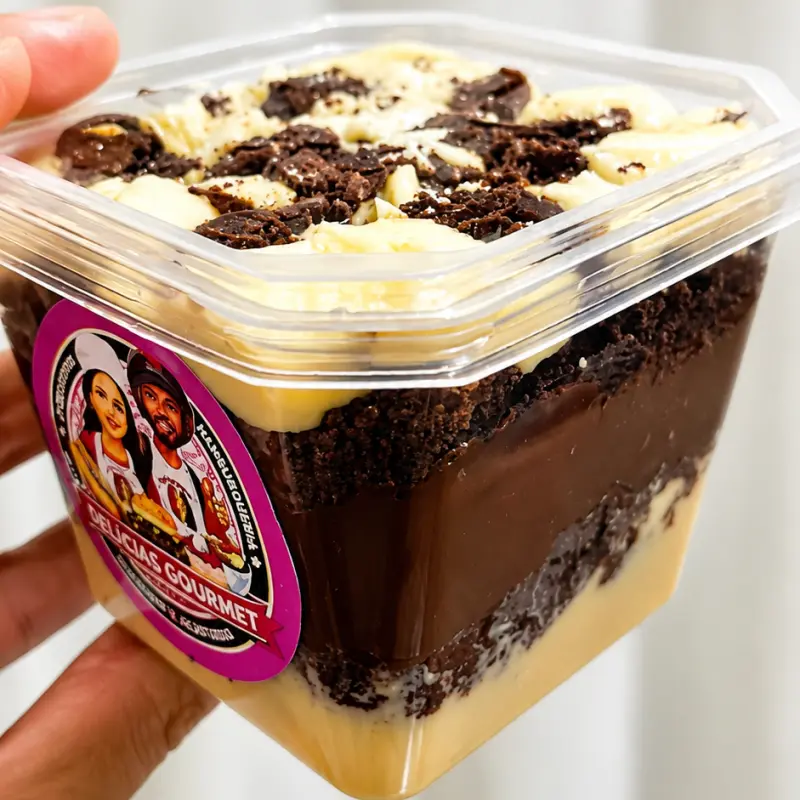 BOLO DE POTE BOMBOM DE OURO BRANCO