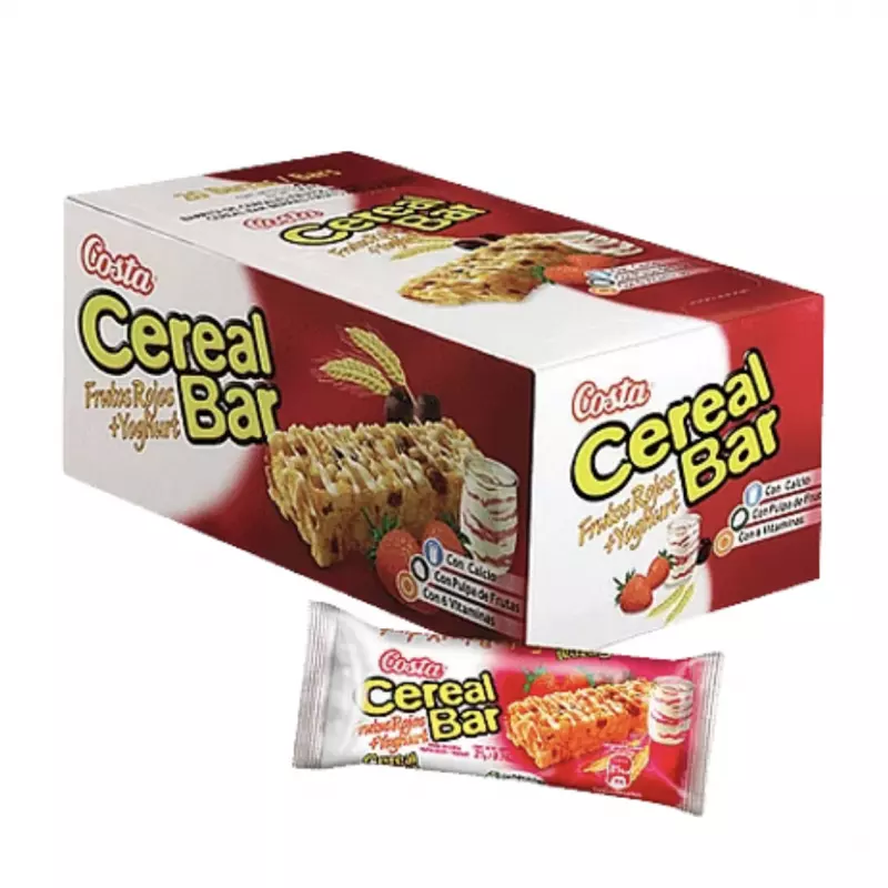 Cereal bar frutos rojos yoghurt 20u