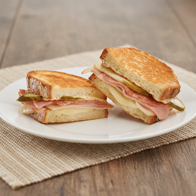 Sándwich Jamón y Queso