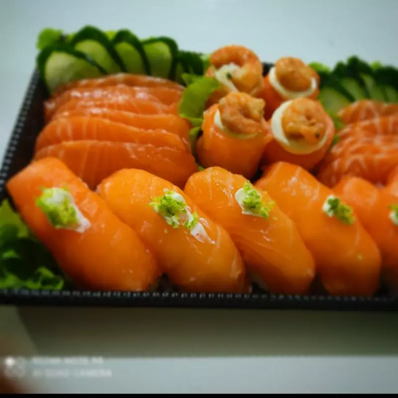 Combo só salmão
