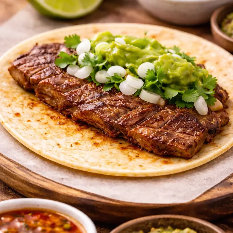 Taco de Arrachera