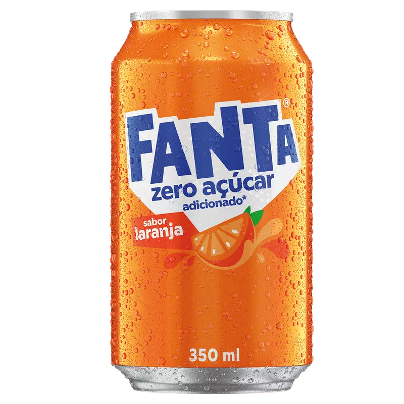 Fanta Laranja Zero 350ml