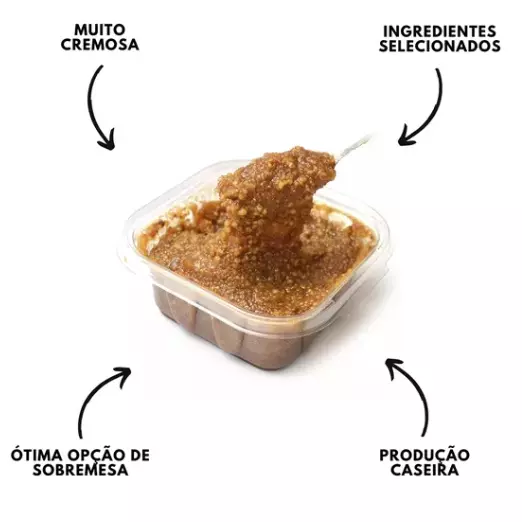 PAÇOCA CREMOSA DE COLHER 500G