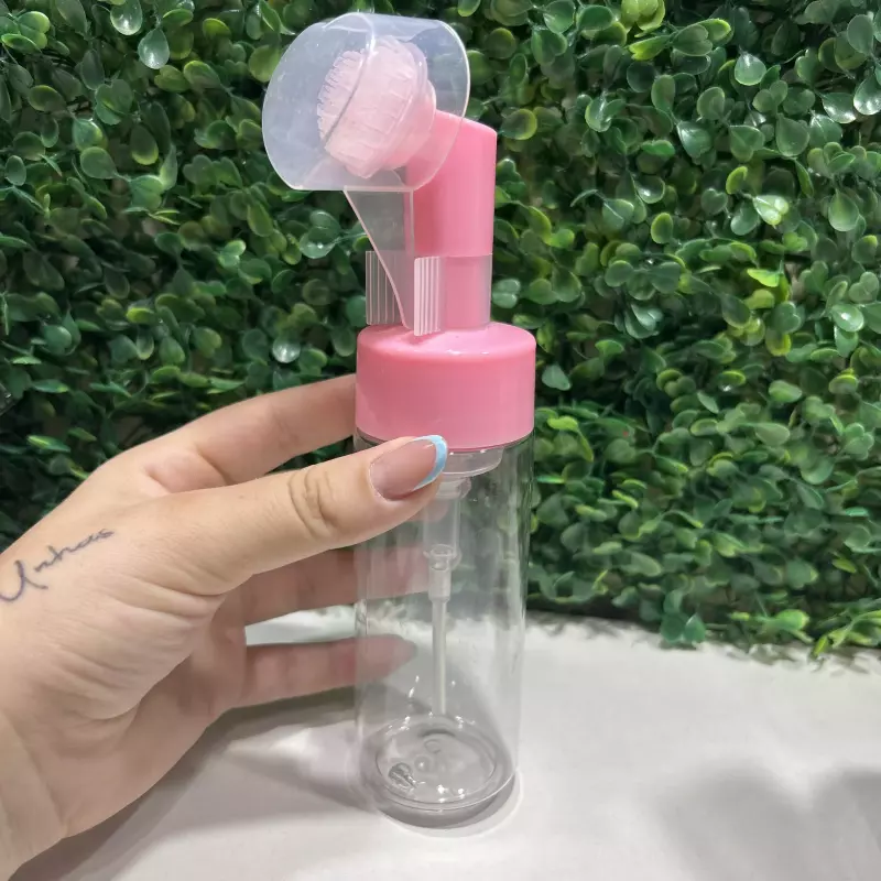 Pump Espuma Escovinha Grande Rosa