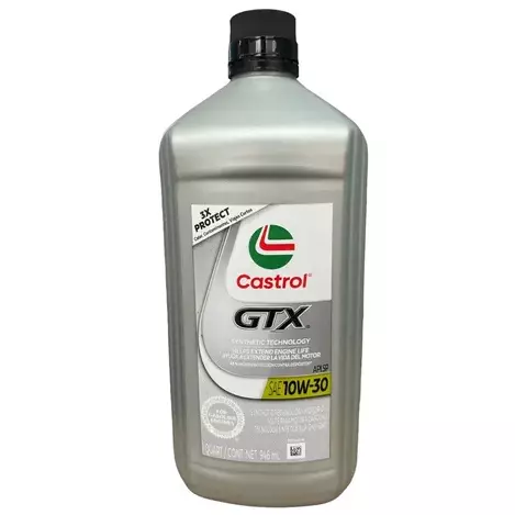 Castrol GTX SAE 10w-30 de 946 ml.
