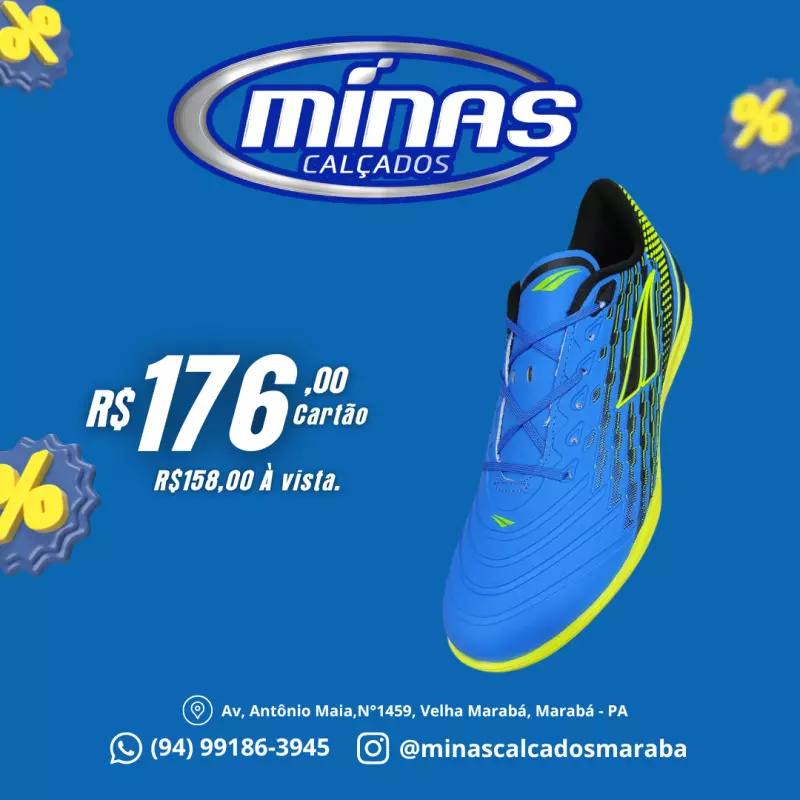 Chuteira Azul RF:12427