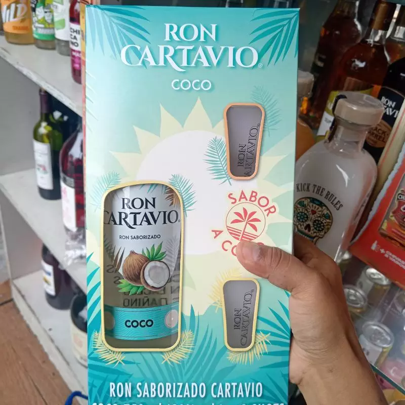 RON CARTAVIO COCO 750 ML