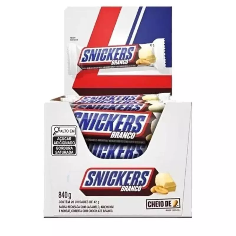 SNICKERS BRANCO