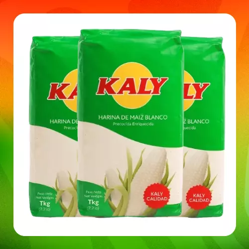 Bulto Kaly Harina Maíz Premium 1Kg