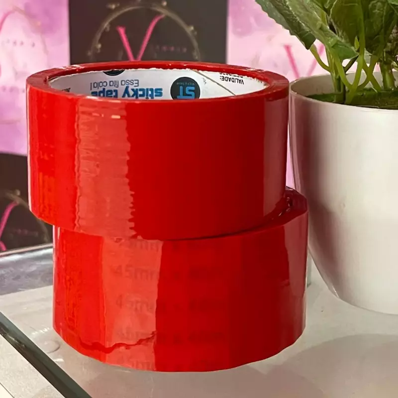 Fitas Adesivas Largas Vermelha