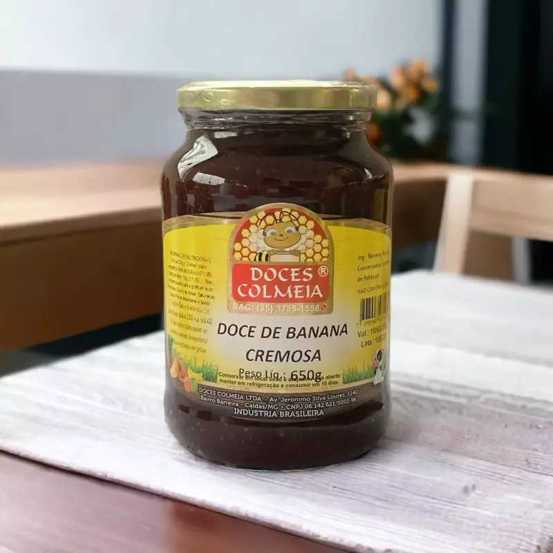 Bananada cremosa (Doces Colmeia)