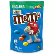 M&Ms Ao Leite Crispy 120g