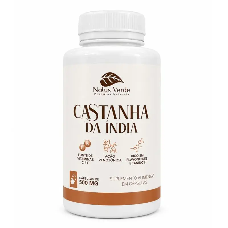 CASTANHA DA ÍNDIA 60-CAPS
