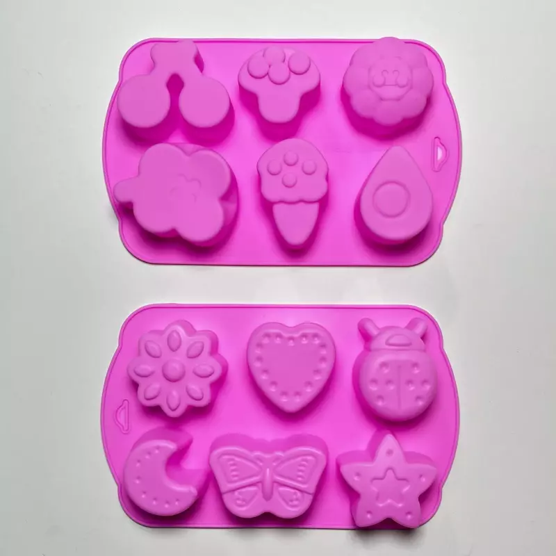 Molde de silicón diseños variados